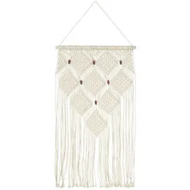 vidaXL Makramee Wandbehang 40x80 cm Baumwolle