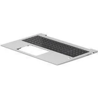 HP Ersatztastatur Notebook - mit ClickPad - hinterleuchtet - Weiß