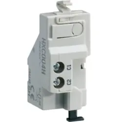 Hager HXC002H Arbeitsstromauslöser für Baugröße 48V DC (h250-h400-h630-h800-h1000).Arbeitstromauslöser ermöglichen die Fernauslösung der