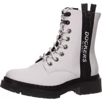 Dockers by Gerli Damen Stiefelette Weiß - Weiß - 41