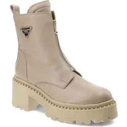 Beige Stiefeletten Armodo Absatzschuhe, 39