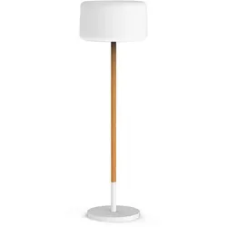 Verstellbare Solar-Stehleuchte  Chloe Plant  Newgarden - Holz