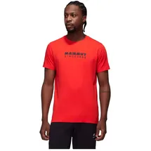 Mammut Core Logo Kurzarm-T-Shirt rot L