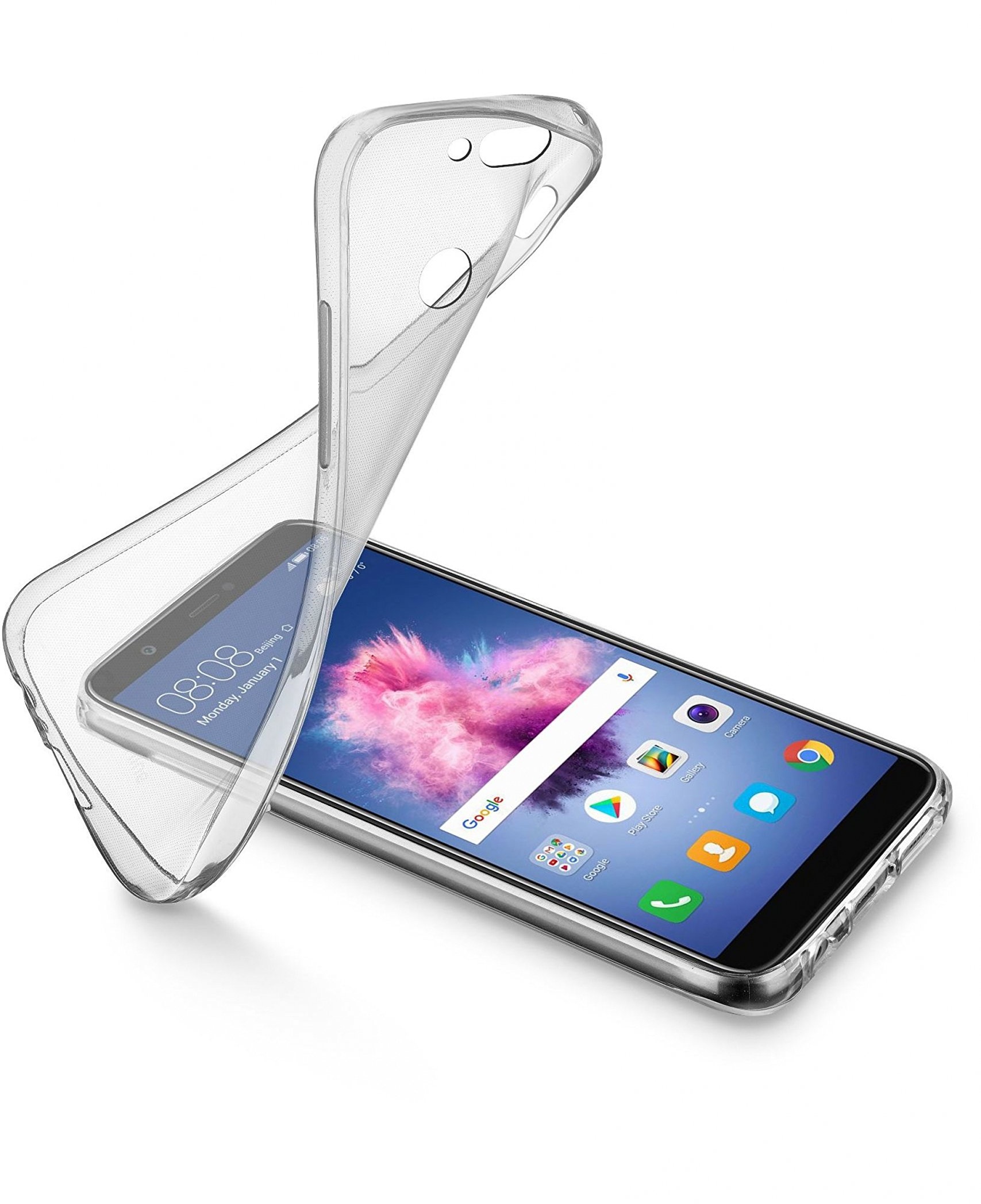 cellularline Soft Backcover Huawei P Smart Transparent