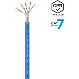 AISENS A146-0665 RJ45 Cat.7 SFTP Netzwerkkabelrolle AWG23 LSZH CPR Dca 305m blau