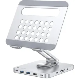 TECHLY Ica-tbl Dock81 Laptop-ständer Tablet-Ständer Silber
