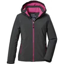 KILLTEC Mädchen Funktionsjacke/Outdoorjacke mit Kapuze KOW 352 GRLS JCKT, dark moss, 164, 42145-000