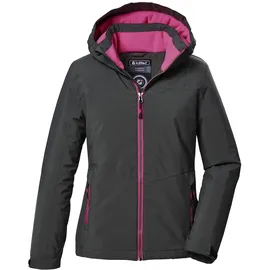 KILLTEC Mädchen Funktionsjacke/Outdoorjacke mit Kapuze KOW 352 GRLS JCKT, dark moss, 164, 42145-000