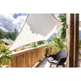 WINDHAGER Sonnensegel, UV Schutz 50+, grau (hellgrau), B:270cm H:140cm, Polyester, Sonnensegel, 140x270 cm, wasserabweisend