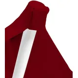 TexDeko 2er-Set Stretch Stehtischhusse für Bistrotisch Ø 70-75 cm Bordeaux | strapazierfähig verstärkte Fußtaschen bügelfrei waschbar