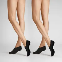 Hudson Sneakersocken 2-Paar Schwarz 35-38