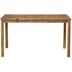 Gartentisch 135x80cm massiv Holztisch Esstisch Garten Terrasse Tisch