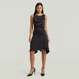 G-Star Corset Flare Kleid Schwarz XL
