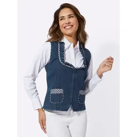 Sieh an! Jeans-Weste in blue-stone-washed | Gr.: 56
