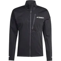 adidas Herren Funktionsjacke Terrex Xperior Cross-Country Ski, Größe XS in Schwarz BLACK