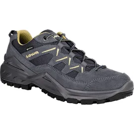 Lowa Sirkos Evo GTX Lo Herren stahlblau/senf 46,5