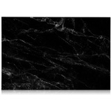 Navaris Magnettafel Memoboard, Black Marble, 60 x 40 cm, schwarz