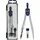 IDENA Zirkel 22076 silber