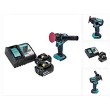 Makita DPV 300 RM Akku Schleifer Polierer 18 V 50 / 80 mm Brushless 2x Akku 4,0 Ah + Ladegerät