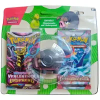 The Pokémon Company International Sammelkarte Pokémon Ferkuli-Radiergummi Einschulung + 2 Booster Packs (dt)