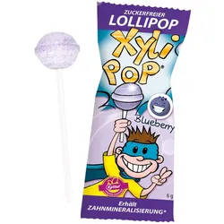 miradent XyliPOP Zahnpflegelolli Blaubeere 1X6 g