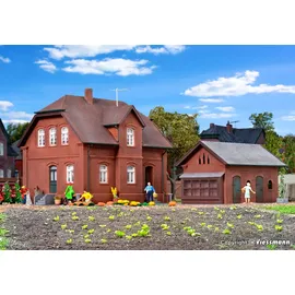 Kibri Siedlungshaus Bottrop mit Nebengebäude 38190 H0