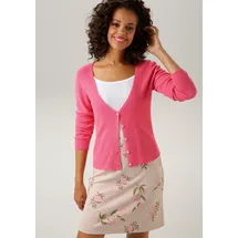 Aniston CASUAL Strickjacke in Rosa 34