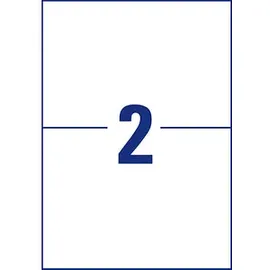 Avery Zweckform Adressetiketten LR3655-10 Weiß 210,0 x 148,0 mm 10 Blatt
