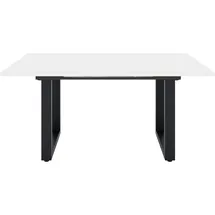 Mäusbacher Esstisch 210 x 75 x 0 cm schwarz/weiß