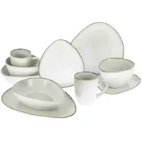 CreaTable Kombiservice Cloudy 10-tlg. weiß