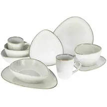 CreaTable Kombiservice Cloudy 10-tlg. weiß