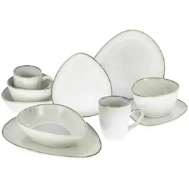 CreaTable Kombiservice Cloudy 10-tlg. weiß
