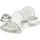 CreaTable Kombiservice Cloudy 10-tlg. weiß