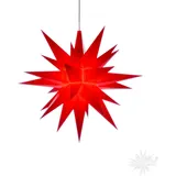 Herrnhuter Sterne 13 cm rot LED