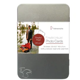 Hahnemühle FineArt Pearl 285g/m2 DIN A5 (Photo Cards) 30 Blatt