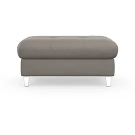 sit&more Hocker Marano mit Stauraum 102 x 43 x 67 cm Grau