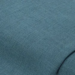 Dekostoff in Leinen-Optik "Uni", blau