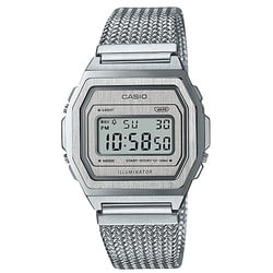 CASIO Vintage Collection Uhr A1000MA-7 | Silber