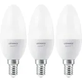 LEDVANCE LED-Lampe 3er Pack E14 4,9 W warmweiß