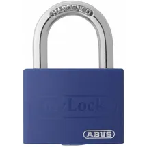 ABUS Vorhängeschloss 43mm Blau Schlüsselschloss
