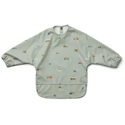 LIEWOOD - Merle Cape Lätzchen, Fahrzeuge, dove blue mix
