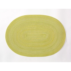 Tischset SAMBA oval lemon - grün