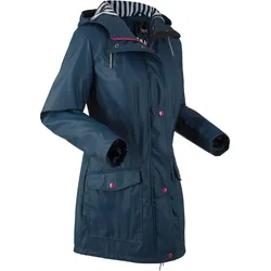 bonprix Regenjacke wasserabweisend, blau, 48