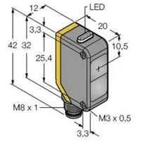 Turck Opto Sensor Q20PFF150Q7