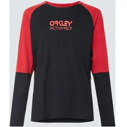 OAKLEY Herren Trikot SWITCHBACK LS TRAIL TEE, Blackout, XL