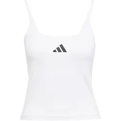 adidas Optime Tanktop mit integriertem Low Support Sport-BH Damen JN6856 - white S