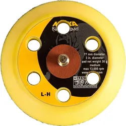 Mirka Schleifteller Ø 77 mm 1/4"-Gewinde Schleifteller