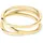Liebeskind Berlin Ring aus Edelstahl in IP Gold