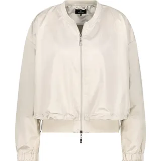 Monari Jacke mit Zweiwege-Reißverschluss, Offwhite, 46
