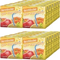 Durstlöscher Apfel Orange Zitrone Fruchtsaftgetränk 500ml 24er Pack